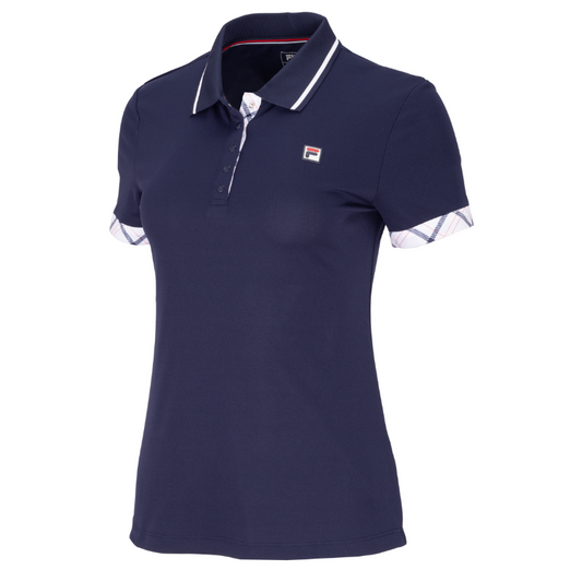 Polo Fila Zea Bleu Marine Femme