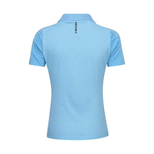 Polo Head Padel Tech Bleu Femme