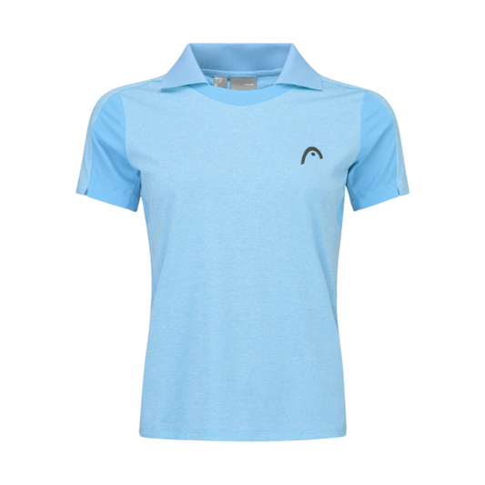 Polo Head Padel Tech Bleu Femme