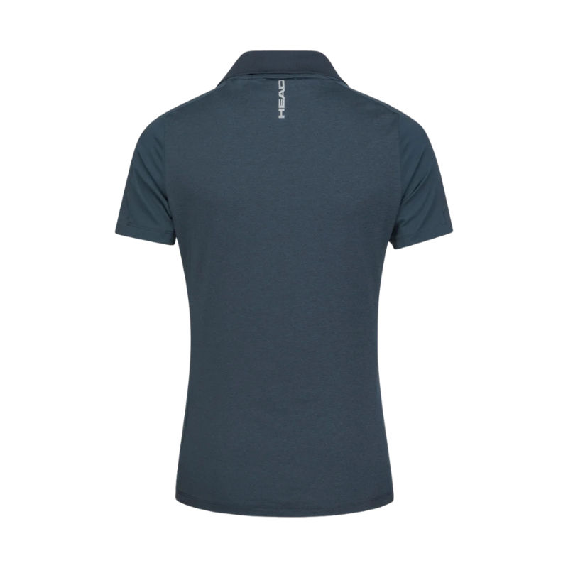Polo Head Padel Tech Bleu Marine Femme
