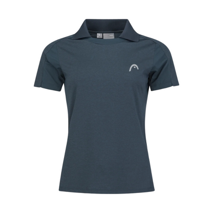 Polo Head Padel Tech Bleu Marine Femme