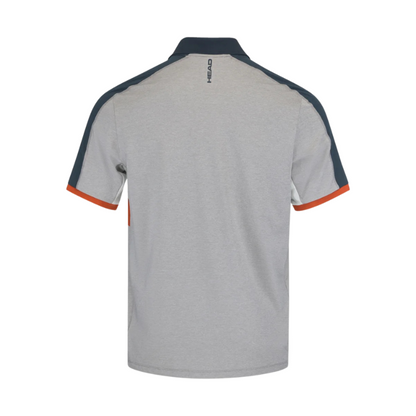 Polo Head Tech Gris/Orange