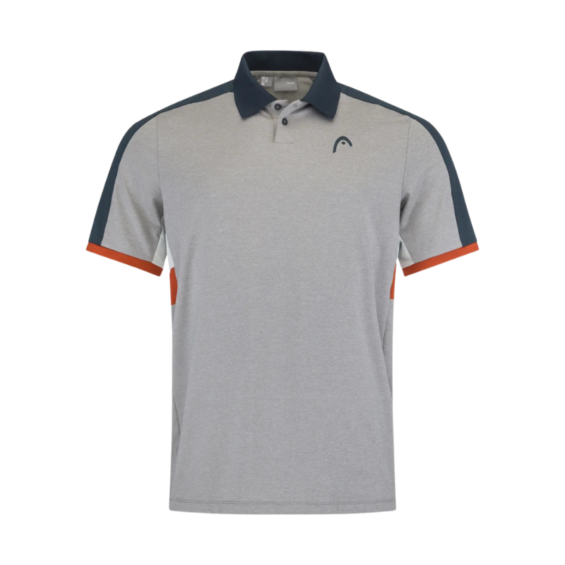 Polo Head Tech Gris/Orange