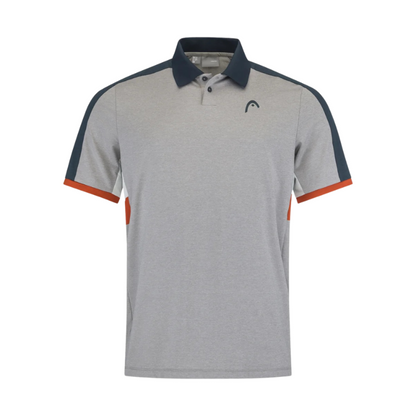 Polo Head Tech Gris/Orange