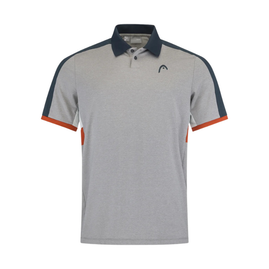 Polo Head Tech Gris/Orange