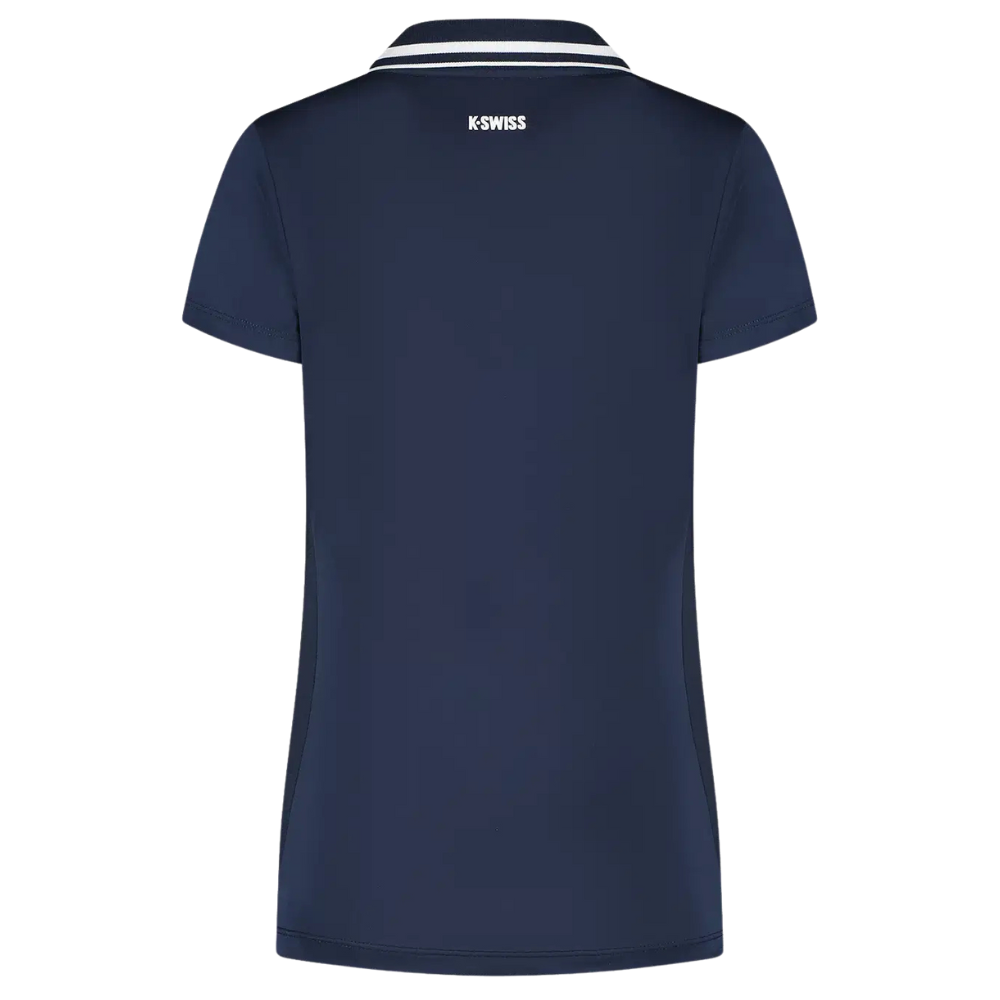 Polo K-Swiss Hypercourt Bleu Marine Femme