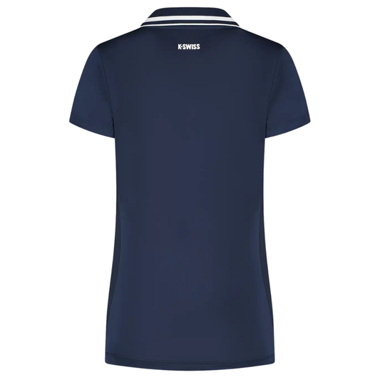 Polo K-Swiss Hypercourt Bleu Marine Femme