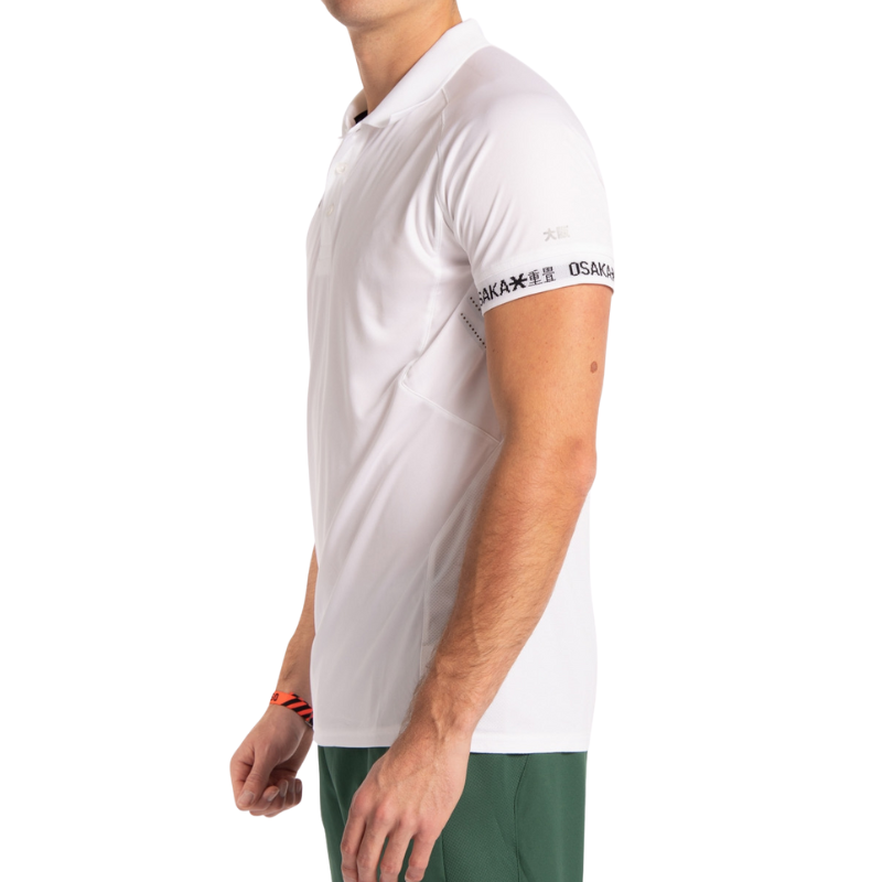 Polo Osaka Jersey Blanc