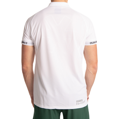 Polo Osaka Jersey Blanc
