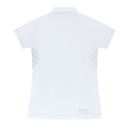 Polo Osaka Jersey Blanc Femme