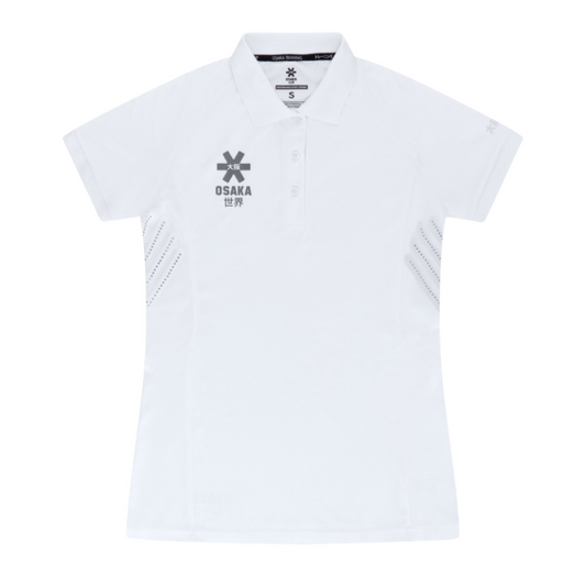 Polo Osaka Jersey Blanc Femme
