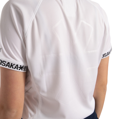 Polo Osaka Jersey Blanc Femme