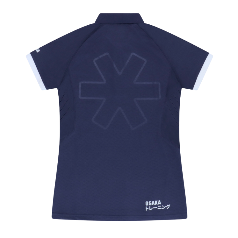 Polo Osaka Jersey Bleu Marine Femme