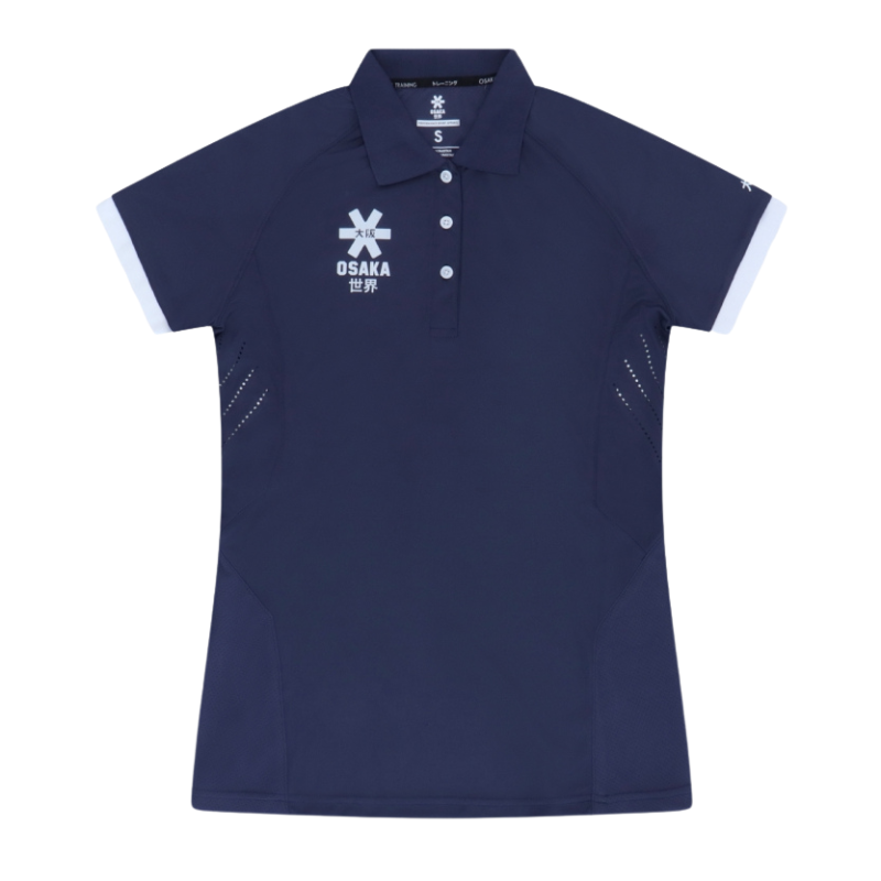 Polo Osaka Jersey Bleu Marine Femme