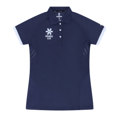 Polo Osaka Jersey Bleu Marine Femme