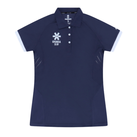 Polo Osaka Jersey Bleu Marine Femme