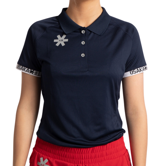 Polo Osaka Jersey Bleu Marine Femme