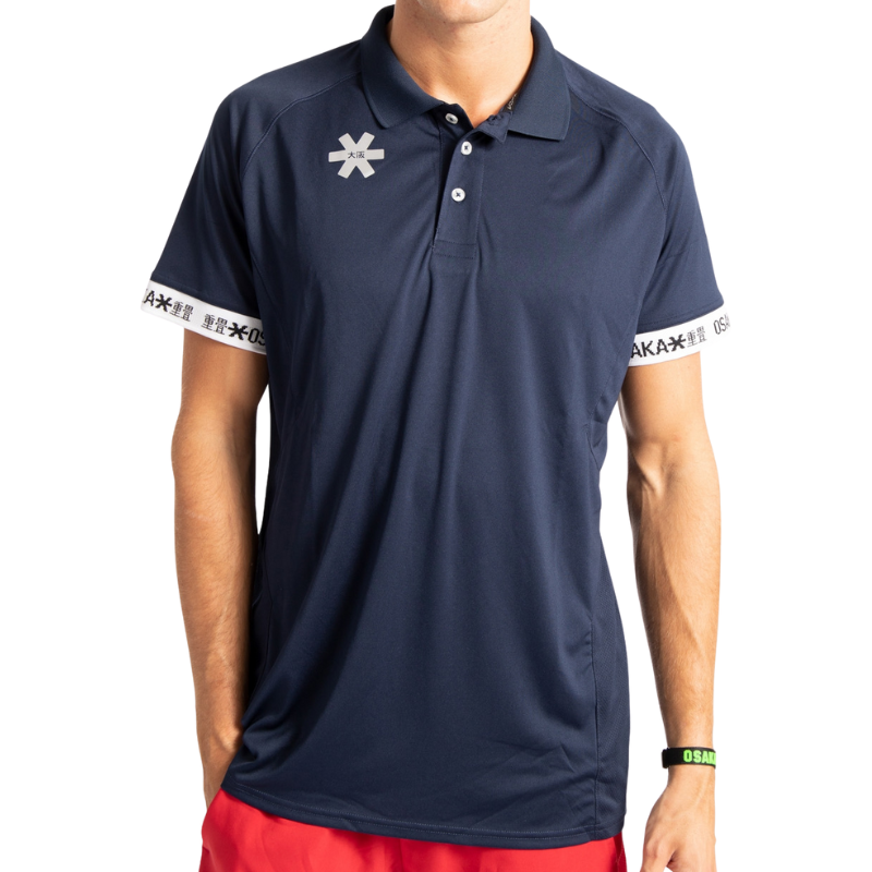 Polo Osaka Jersey Bleu Marine