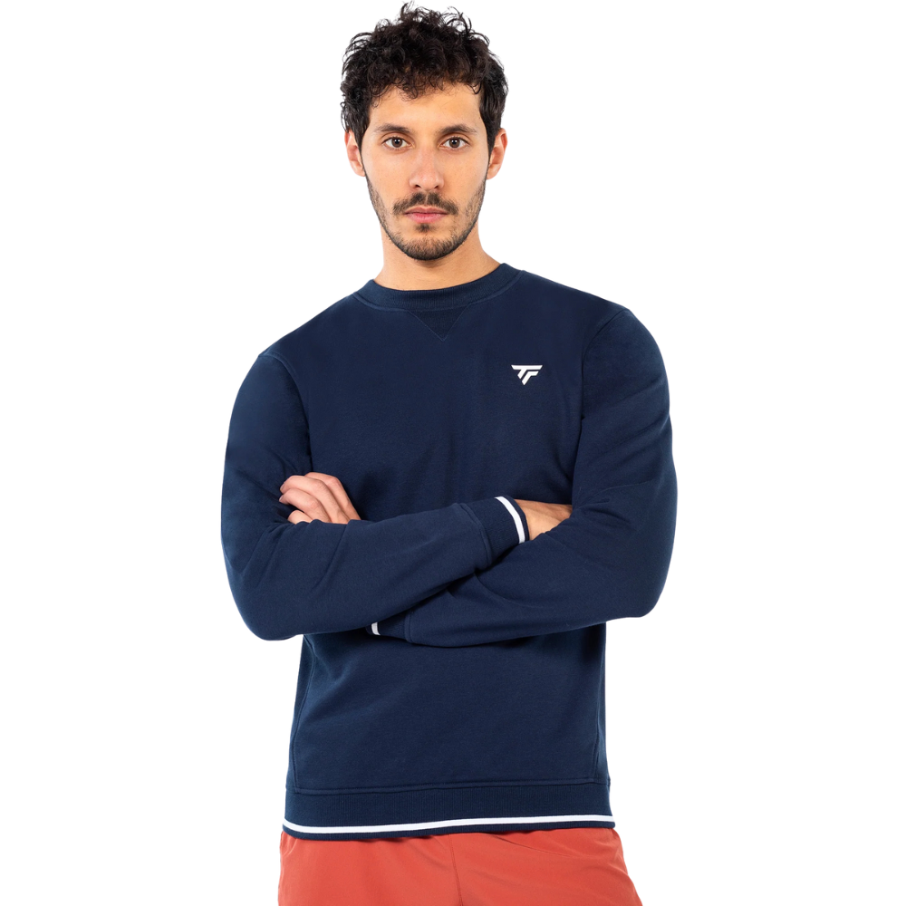 Pull Tecnifibre Team Terry Bleu Marine Unisexe