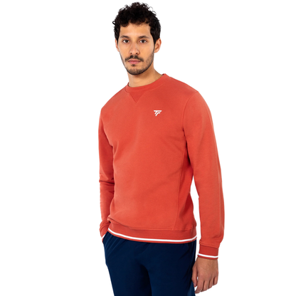Pull Tecnifibre Team Terry Rouge Unisexe