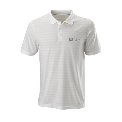 Polo Wilson Bela Stripe II Blanc