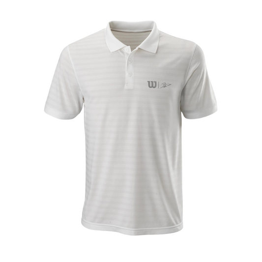 Polo Wilson Bela Stripe II Blanc