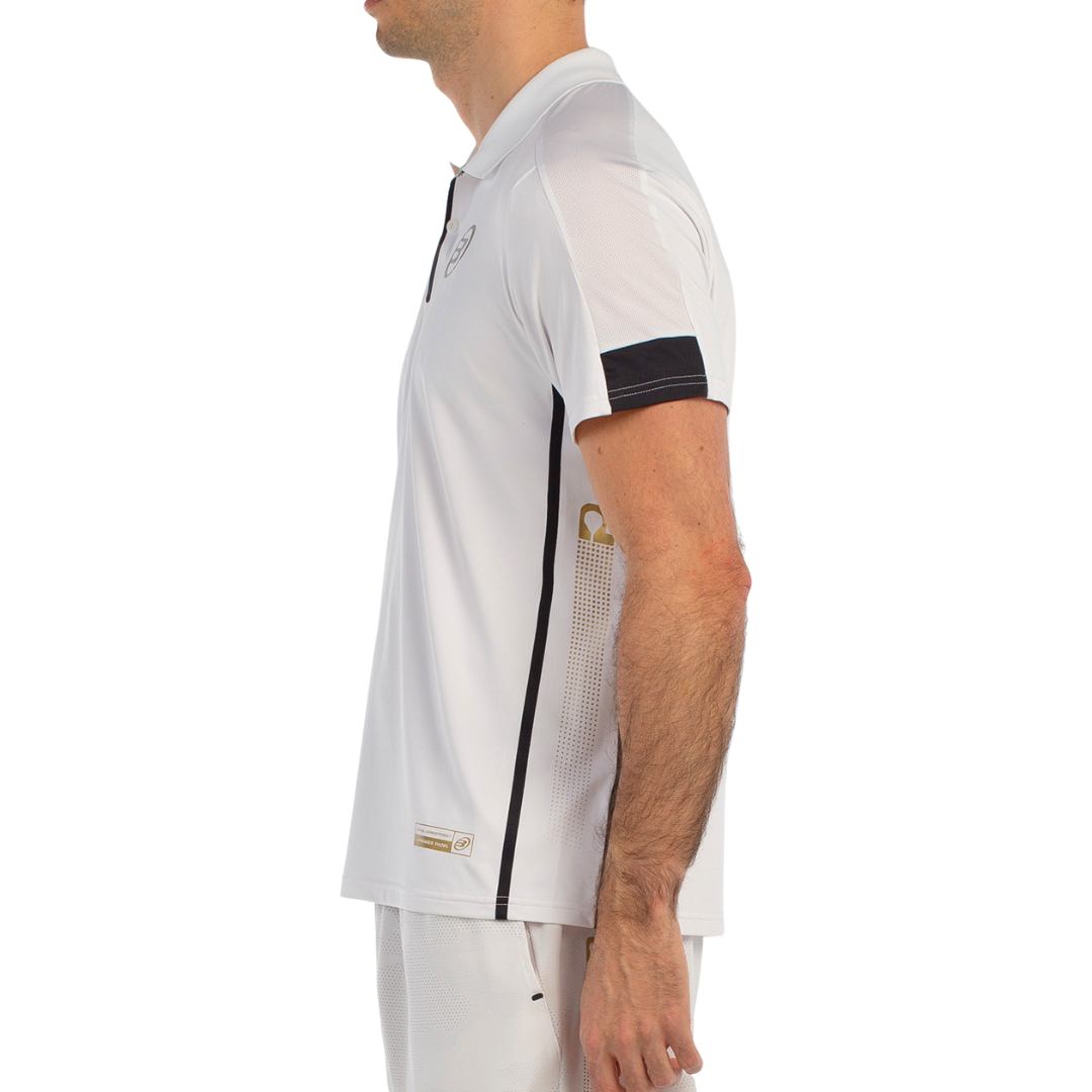 Polo Bullpadel Bogue Blanc