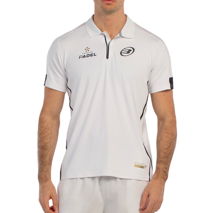 Polo Bullpadel Bogue Blanc