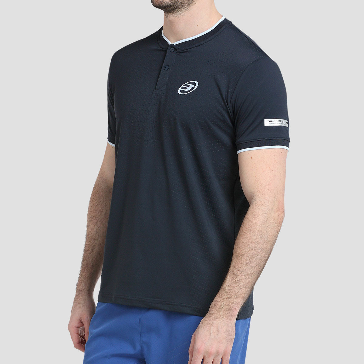 Polo Bullpadel Agane Bleu Marine