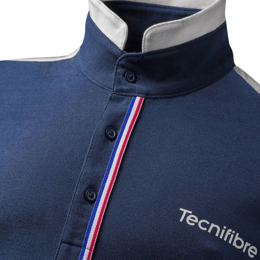 Polo Tecnifibre Pique Bleu Marine
