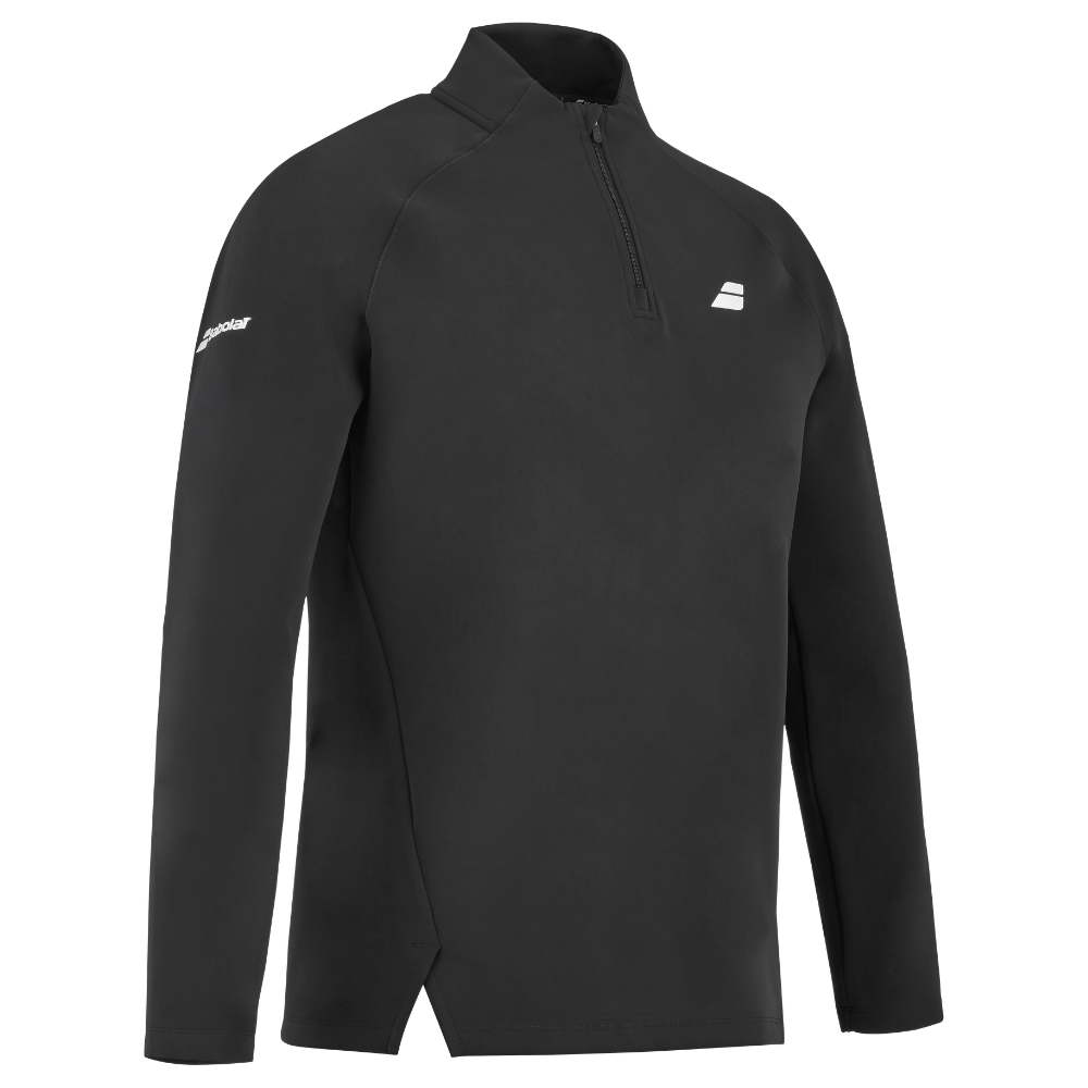 Pull Babolat Compete Long Sleeve Tee Noir - Esprit Padel Shop