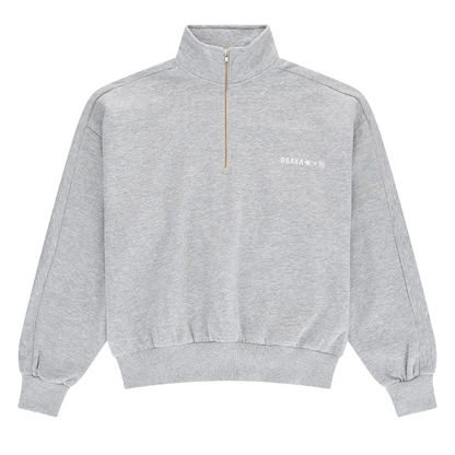 Pull Osaka Half Zip Gris