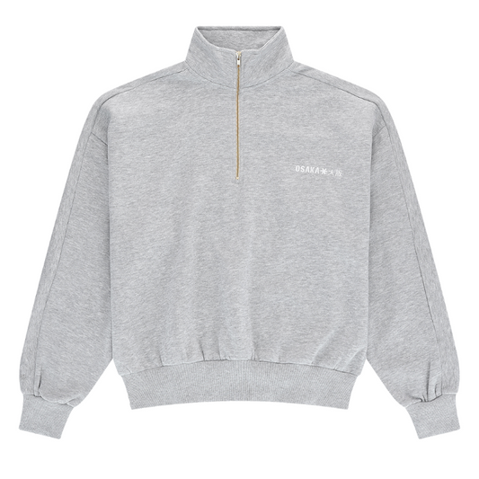 Pull Osaka Half Zip Gris