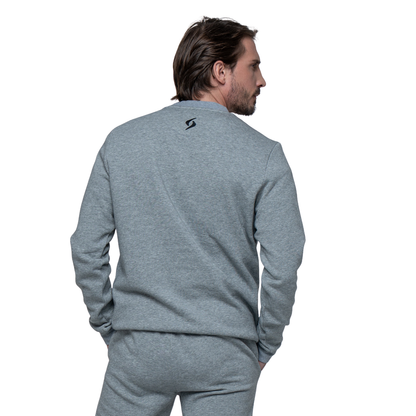 Pull Siux Basic Gris Unisexe - Esprit Padel Shop