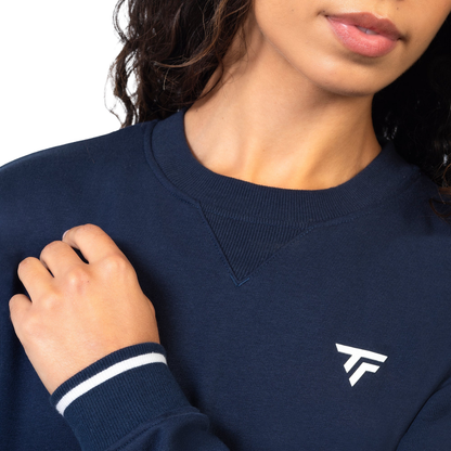 Pull Tecnifibre Team Terry Bleu Marine Unisexe