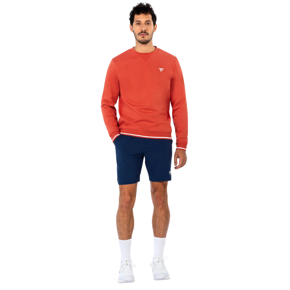 Pull Tecnifibre Team Terry Rouge Unisexe