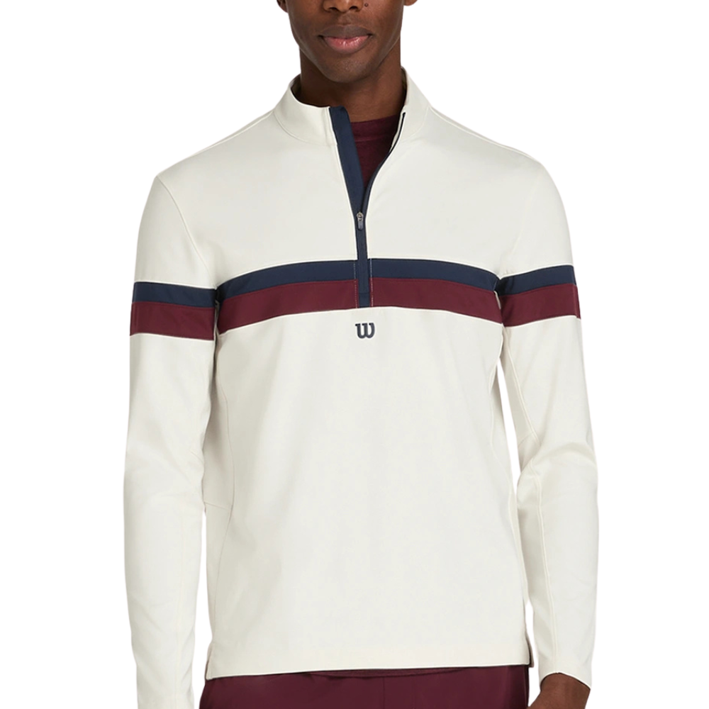 Pull Wilson Elevate Performance Half-Zip Beige