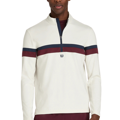 Pull Wilson Elevate Performance Half-Zip Beige