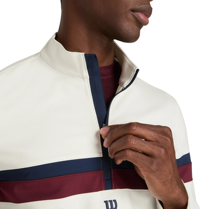 Pull Wilson Elevate Performance Half-Zip Beige