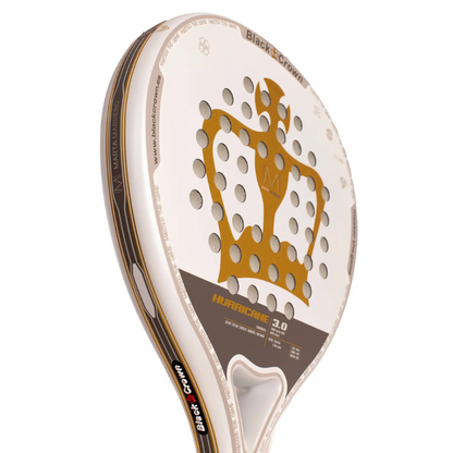Raquette de padel Black Crown Hurricane 3.0