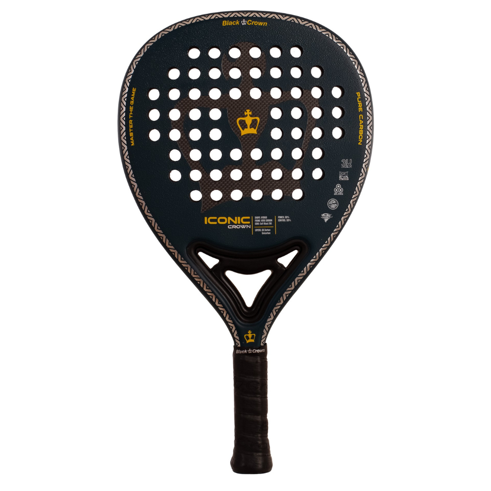 Raquette de padel Black Crown Iconic Crown - Esprit Padel Shop