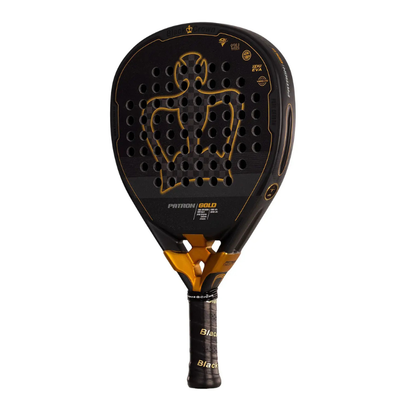 Raquette de padel Black Crown Patron Gold 2025