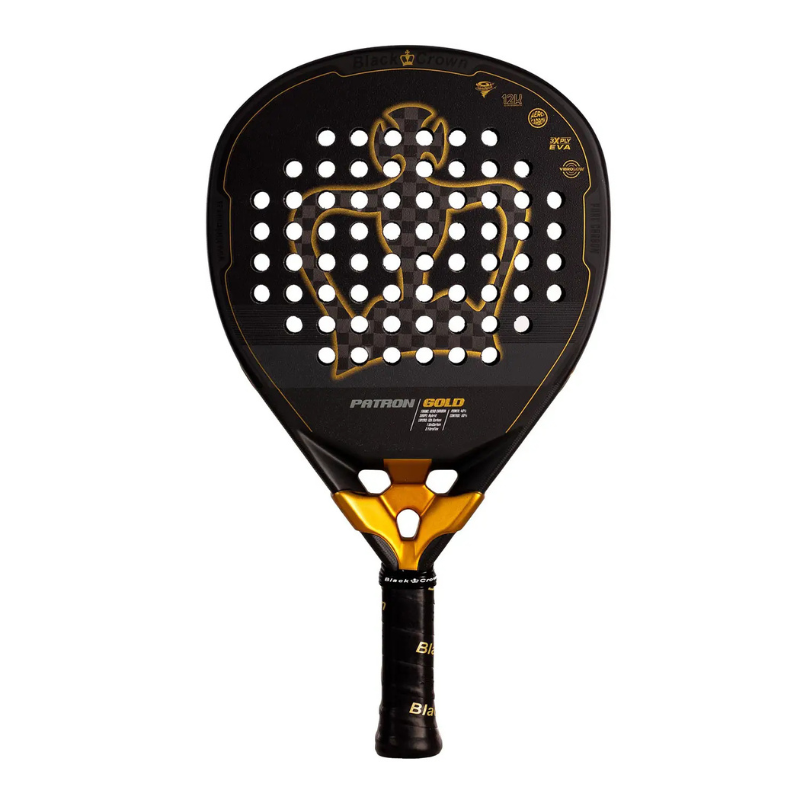 Raquette de padel Black Crown Patron Gold 2025