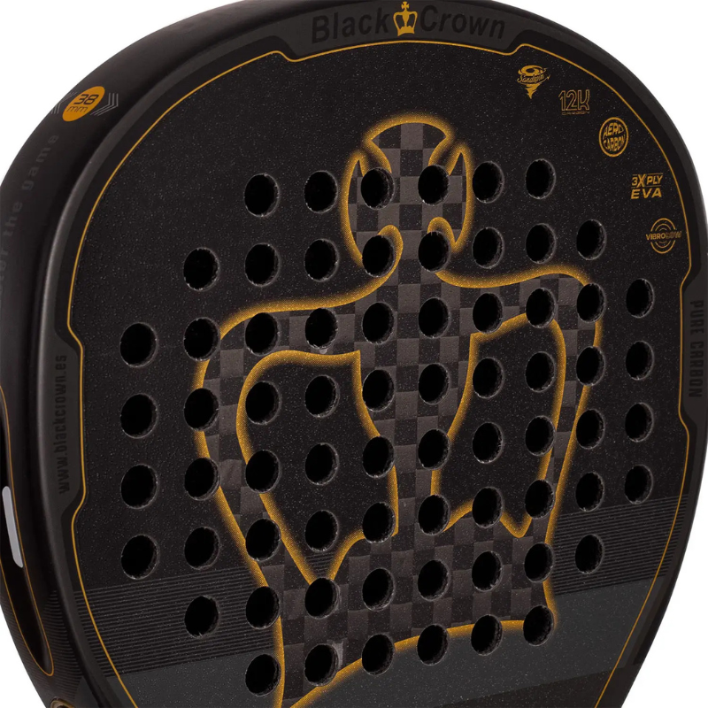 Raquette de padel Black Crown Patron Gold 2025