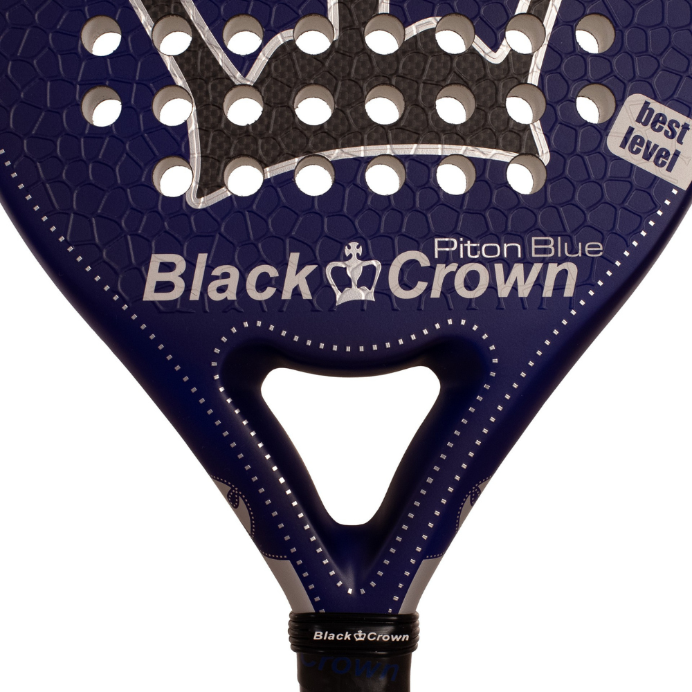 Raquette de padel Black Crown Piton Bleu 2026 - Esprit Padel Shop