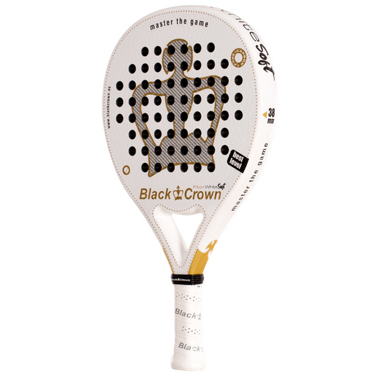 Raquette de padel Black Crown Piton White Soft 2025