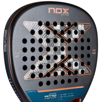 Raquette de padel Nox AT10 Genius Attack 18K Alum 2025