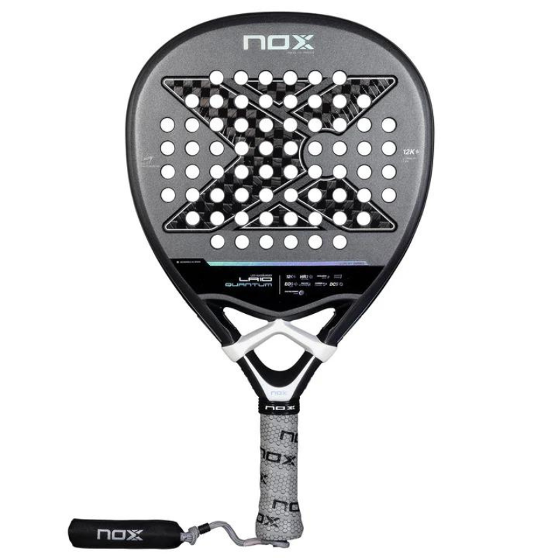 Raquette de padel Nox LA10 Quantum 12K By Leo Augsburger 2025