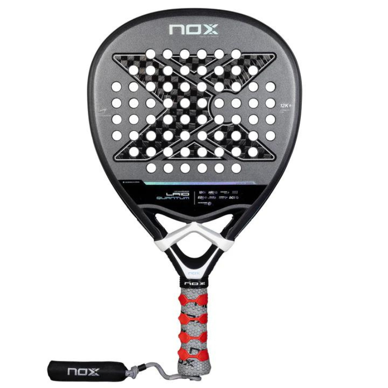 Raquette de padel Nox LA10 Quantum 12K By Leo Augsburger 2025