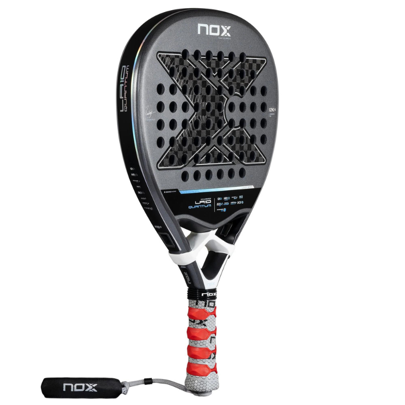 Raquette de padel Nox LA10 Quantum 12K By Leo Augsburger 2025